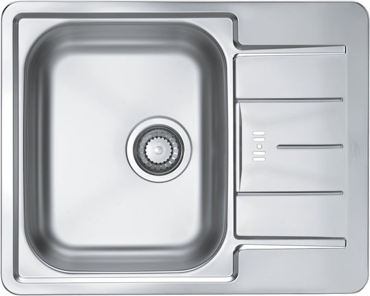 Alveus Unterbau Küchenspüle Inox M50xB61.5cm Graue