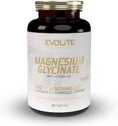 Evolite Magneziu Glicinat 555mg 150 Capsule Pe Bază de Plante Evolite Magneziu Glicinat 555mg 150 Capsule Pe Bază de Plante
