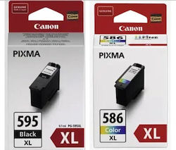 Canon PG-595XL/ CL-586XL 7170C004 Original Inkjet Ink Photo Value Pack Black / Multiple (Color)