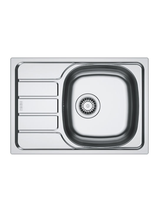 Franke Spark Skl Chiuvetă Bucătărie Drop-In Inox 43.5x62cm Gri 7612986387544