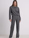 Sweatpants Set Gray