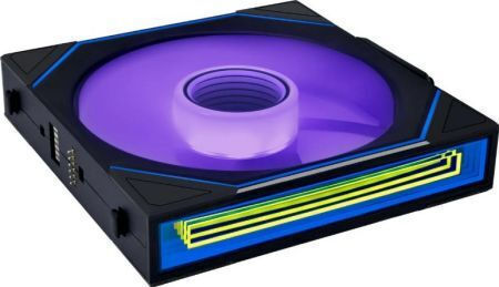 Lian Li UNI FAN SL-INF Reverse Blade Case Fan 140mm (72.7cfm) with ARGB Lighting and 4-Pin PWM Connection