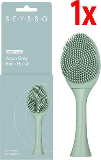 Ersatzkopf Seysso Basic Farbe Gesichtsbürste 1 Stück Aqua Grau