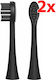 Original Replacement Head Feelo Pro Standard Sonic Toothbrush Black 2 Pcs Tongue Cleaning Bristles