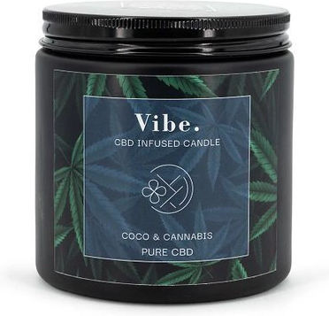 Candle Light Aromatic Soy Candle in Jar with Coconut Scent 350g