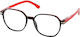 Eyelead Reading Glasses +2.00 in Red Color