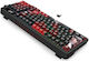 Redragon ARTEMIS PRO Ασύρματο Gaming Μηχανικό Πληκτρολόγιο με RGB φωτισμό (Αγγλικό US)