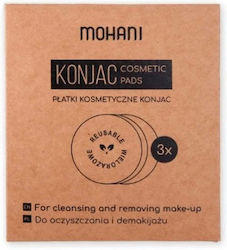Mohani Konjac Sponges Facial Cleansers 3 Pieces Mohani Konjac Sponges Facial Cleansers 3 Pieces