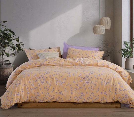 Nef-Nef Homeware Floriva Bettlaken Super-Doppel 4Stücke 240x270cm