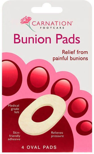 Carnation Επιθέματα Bunion Pads για τους Κάλους 4τμχ