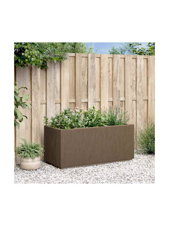 vidaXL Garten Pflanzgefäß Braun