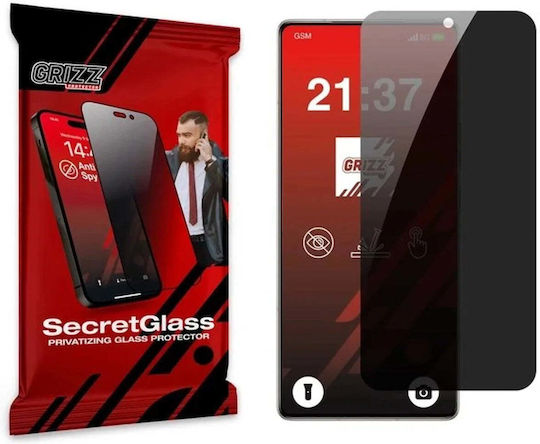Матов Поверителност Стъкло Grizzglass Secretglass Infinix Note 50 Pro 4g