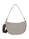 Gestrickte Damen Handtasche Schulter Crossbody Braune