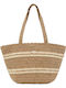 Doca Korbweide Strandtasche Braun