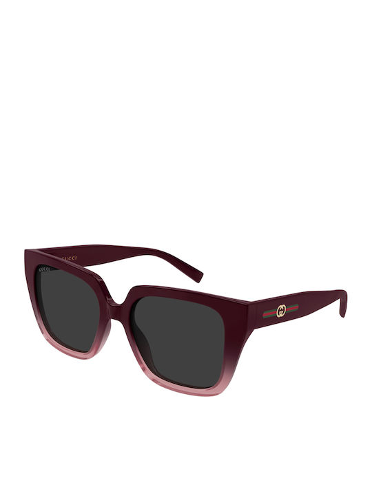 Gucci Ochelari de Soare Unisex cu Ramă Roșie și...