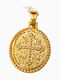 Gold Constantine Coin 14K Weight 1.00gr
