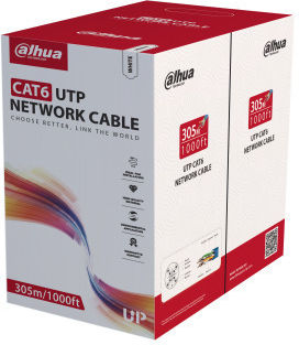 Dahua Cat6 Ofc Cable 305m Green Pfm920i-6un-c