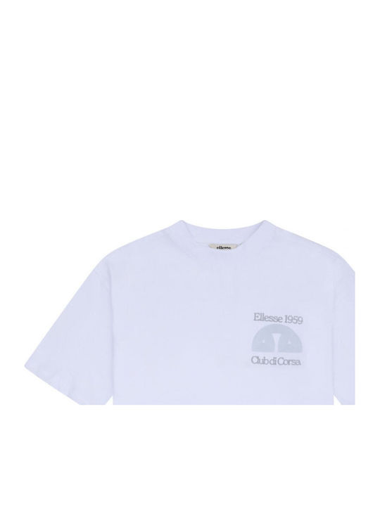 Ellesse T-Shirt White Blue