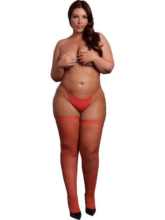 Leg Avenue Sexy Κάλτσες Χρυσές