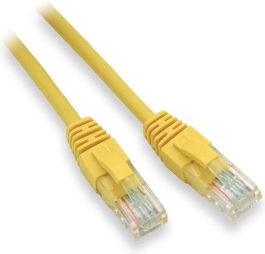 Lynx U/UTP Cat.5e (Gigabit) Мрежов Кабел Ethernet 3м Жълт
