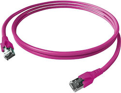 Easylan S/FTP Cat.6a Мрежов Кабел Ethernet 1м Лилав Easylan S/FTP Cat.6a Мрежов Кабел Ethernet 1м Лилав