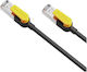 Cabletime U/FTP (STP) Cat.7 (10Gbps) Καλώδιο Δικτύου Ethernet 10m Μαύρο