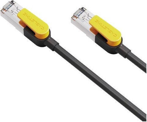 Cabletime U/FTP (STP) Cat.7 (10Gbps) Καλώδιο Δικτύου Ethernet 10m Μαύρο