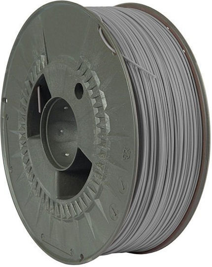 Powerton PLA 3D Printer Filament 1.75mm Γκρι 1kg 1τμχ (Spool)