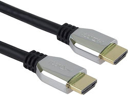 PremiumCord HDMI 2.1 HDMI male - HDMI male 1.5m Μαύρο