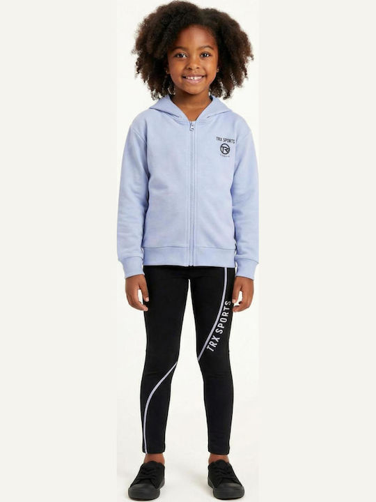 Kids Set with Leggings Summer 3 Pieces Lilac