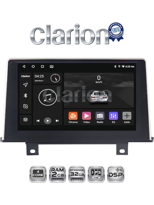 Clarion Auto-Audiosystem für BMW Serie 1 2011 > 2016 Bluetooth USB Eingebautes Wi-Fi GPS Apple CarPlay Android Auto