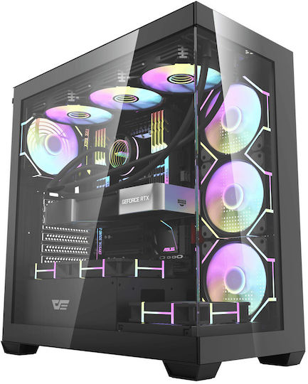 U-Case Gaming Desktop PC (Ryzen 5-7500X3D/32GB DDR5/1.0TB SSD/Radeon RX 9070 XT/W11 Home)