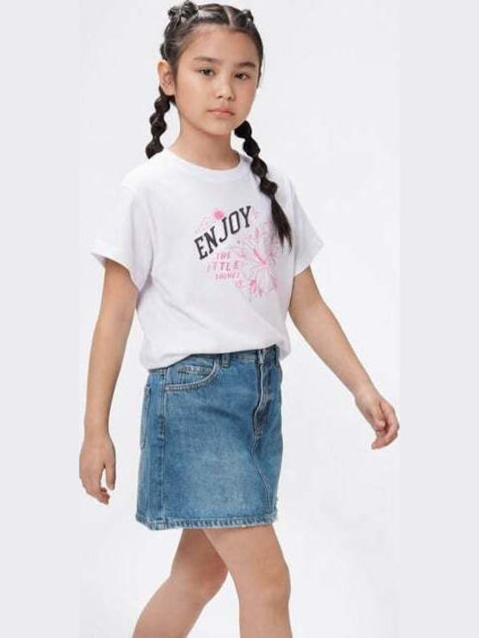 Kinderoberteile T-Shirts Weiß
