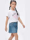 Kinderoberteile T-Shirts Weiß