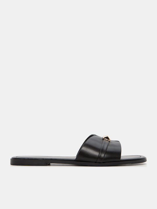 Luigi Women's Flat Sandals Black