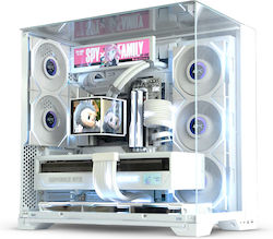 U-Case Gaming Desktop PC (Ryzen 7-9800X3D/32GB DDR5/1.0TB SSD/W11 Home) Frostfire Limited Edition