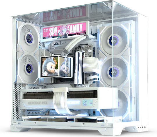 U-Case Gaming Desktop PC (Ryzen 7-9800X3D/32GB DDR5/1.0TB SSD/W11 Home) Frostfire Limited Edition