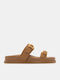 Γυναικεία Σανδάλια Flatforms Μπεζ