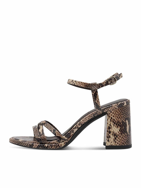 Sandals Brown Snake