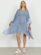 Doca Women's Beach Caftan Light Blue Pastel