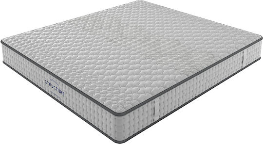 Greco Strom Doppeltes Ergonomisches Matratze 140x200cm mit Taschenfedern