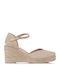 Women's Platforms In Espadrille Style Taupe