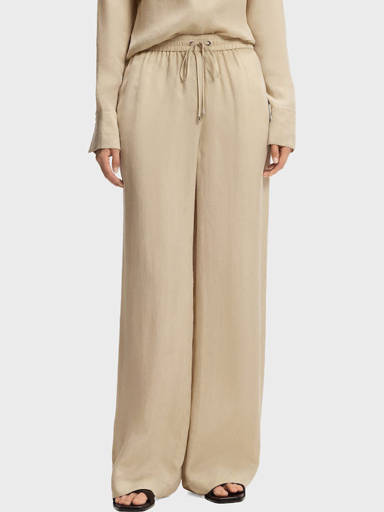 Boss Damen Stoffhose Beige