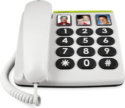Corded Phone Doro White