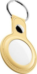 KeyBudz Keyring Θήκη Μπρελόκ Δερμάτινη για AirTag σε χρώμα