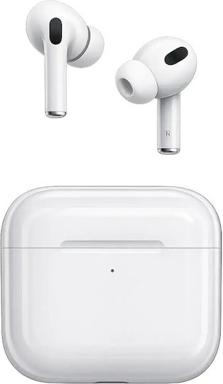 Moxom MX-TW88 Air 3 In-ear Bluetooth Handsfree Earphones with Charging Case White