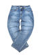 Men's Jeans Pants with Loose Baggy Fit Blue