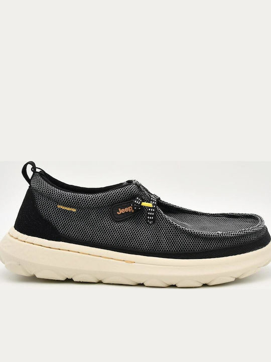 Jeep Footwear Ανδρικά Μοκασίνια σε Μπεζ Χρώμα