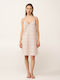 Vamp Summer Cotton Women's Nightgown Green Tea