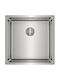 Teka 40.40 M-xp Pureclean Υποκαθήμενος Νεροχύτης Inox Μ44xΠ44cm Γκρι